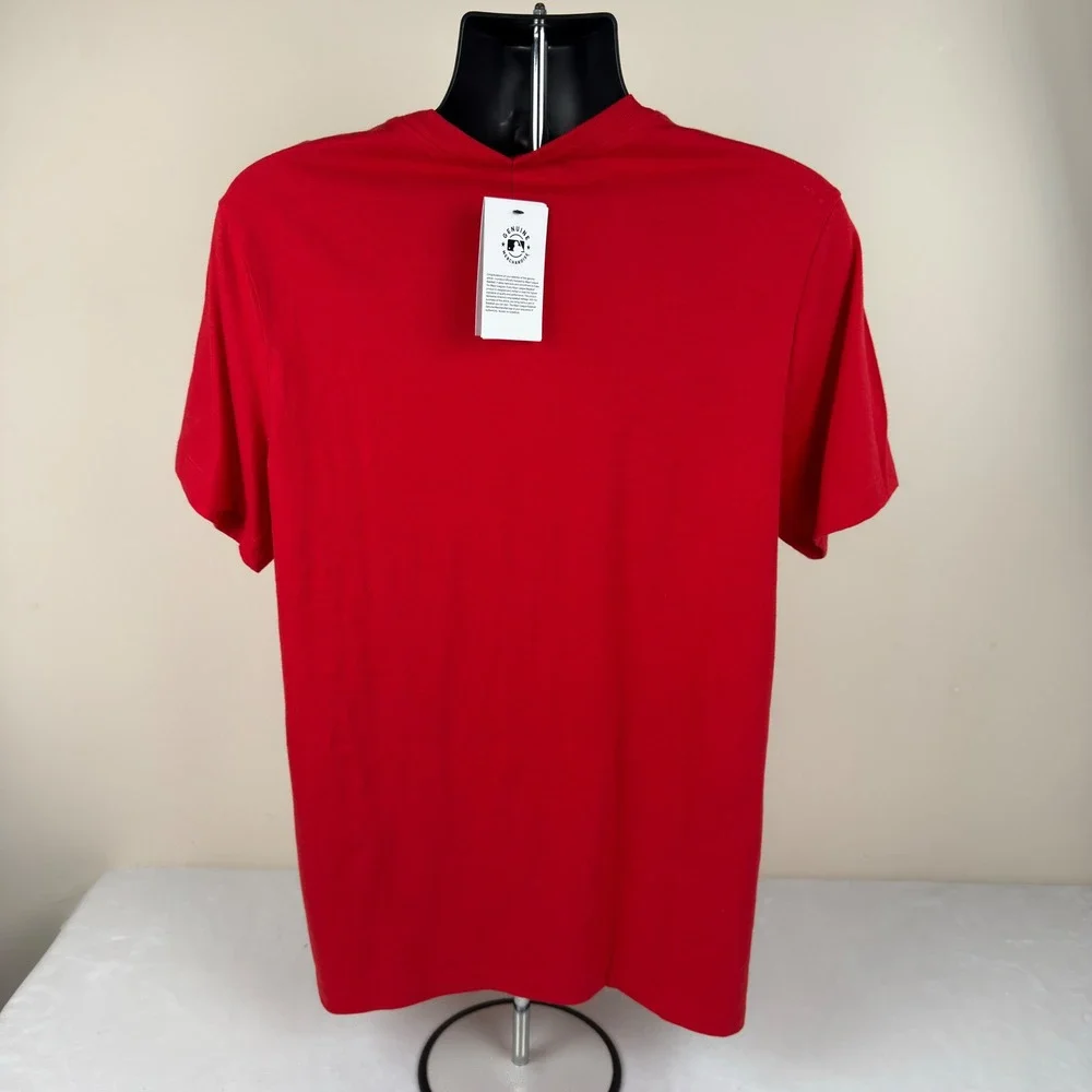 The Nike Tee Mens Cincinnati Reds MLB Graphic T-Shirt Red Cincy Large New $35